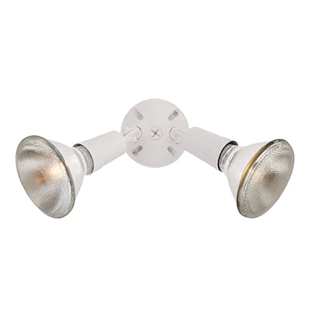 Outdoor Essentials 6'' High 2Light Outdoor Sconce, White
